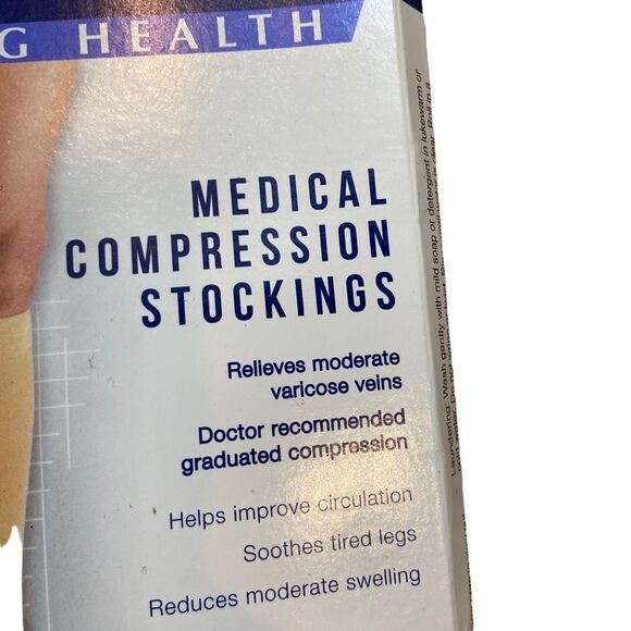 New in Open Package Truform‎ Medical Compression Stockings Beige 2XL - Picture 4 of 7